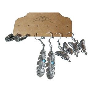 Dangle Earrings 3pc Set